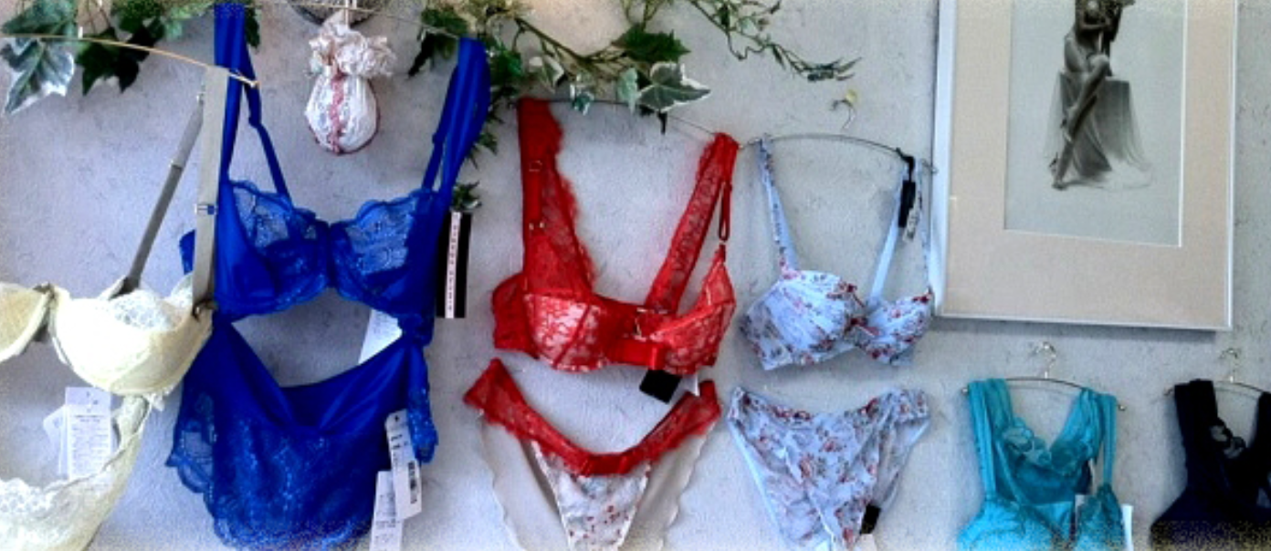 ラベンダー 店内ディスプレイ